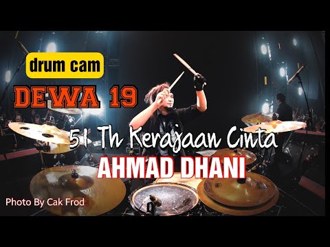 CUKUP SITI NURBAYA Feat. Ecky Lamoh - DEWA 19 DRUM CAM - 51 TAHUN KERAJAAN CINTA AHMAD DHANI