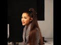 ariana grande singing "sugar were going down" during 'thank u, next' era.