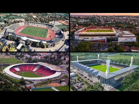 Serbian Super League Stadiums 2022/23