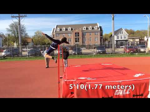 John Pitta Freshman High Jump Progression