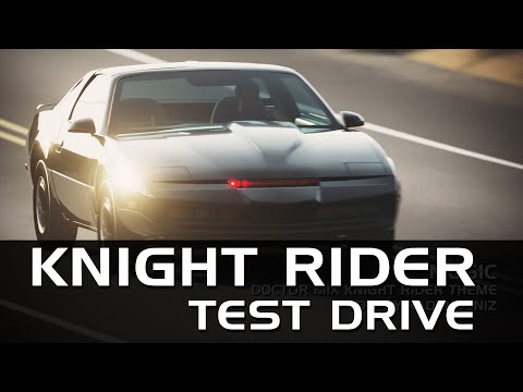 Kitt Test Drive Scene - Knight Rider 3d Animation Series