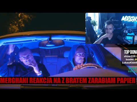MERGHANI REAKCJA NA ALBERTO, JOSEF BRATAN - Z BRATEM ZARABIAM PAPIER