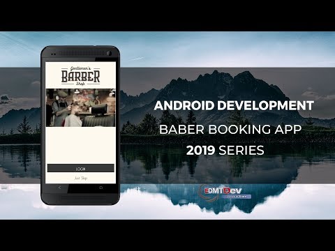 Android Development Tutorial Barber Booking App part 1 Authenticate User