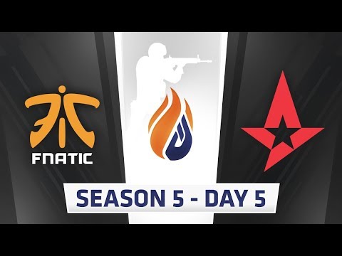 ECS Season 5 Day 5 - Fnatic vs Astralis - Inferno