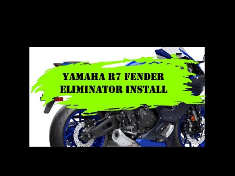 Yamaha R7 Fender Eliminator Installation - New Rage Cycles