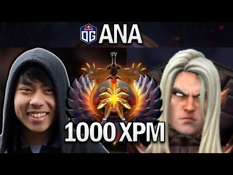 OG.ANA INVOKER WITH 18 KILLS - DOTA 2 7.27 GAMEPLAY