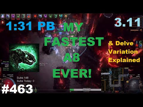 Carrion Golem Fastest Awakener 8 (1:31 PB) & Delve Variation Explained - 463