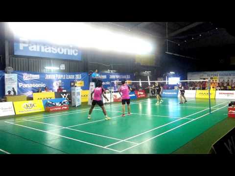 JPL KBC vs PBC Match#3 Mixed Double 18 Oct 2015