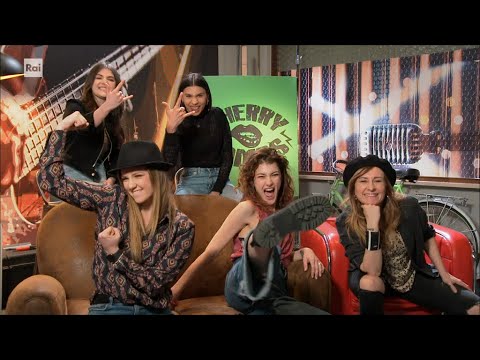 La presentazione delle Cherry Bombs - The Band 22/04/2022