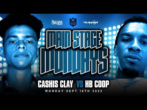 CASHIS CLAY VS HB COOP - MAINSTAGE MONDAY - LIVE RAP BATTLE ON RESTORE ORDER PODCAST