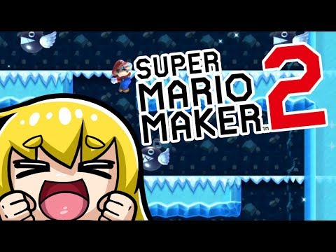 Super Mario Maker 2 - Playing User Creations #5 CRAZY Winter Stages! (Nintendo Switch) Video