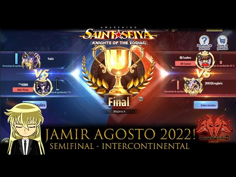 🏆JAMIR INTERCONTINENTAL AGOSTO 2022!🏆SEMIFINAL! - Saint Seiya Awakening KOTZ