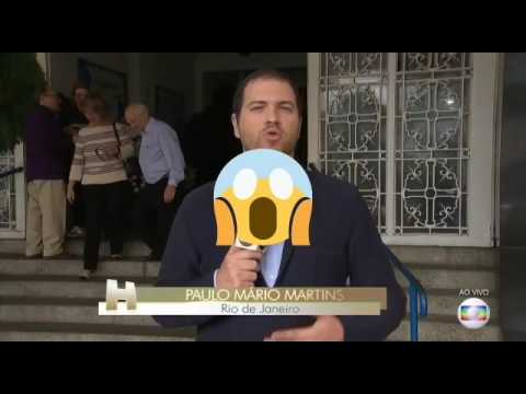 Repórter da Globo fala que jornalista morreu antes de ser enterrado