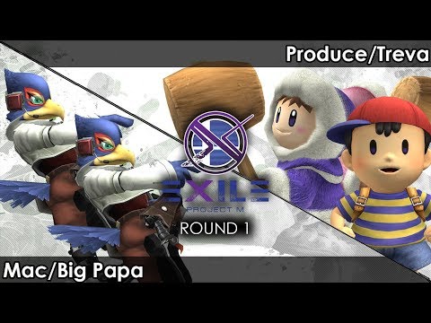 Project M: Mac/Big Papa V Produce/Treva  - Exile 102 Tournament SSBPM