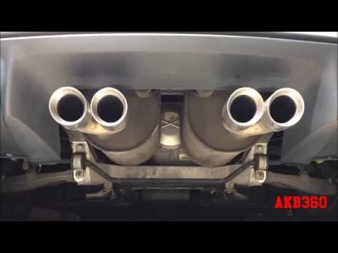 C6 Corvette Borla ATAK CatBack vs Stock