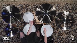 Video thumbnail for Meinl 22" Pure Alloy Custom Medium Thin Ride Cymbal - Greyson Nekrutman - 2760g (PAC22MTR-1052521JJ) by Memphis Drum Shop
