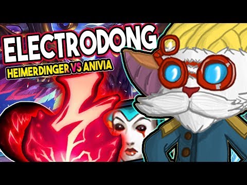 THE PERFECT RANKED GAME? ELECTROCUTE HEIMERDINGER VS ANIVIA MIDLANE! - League of Legends