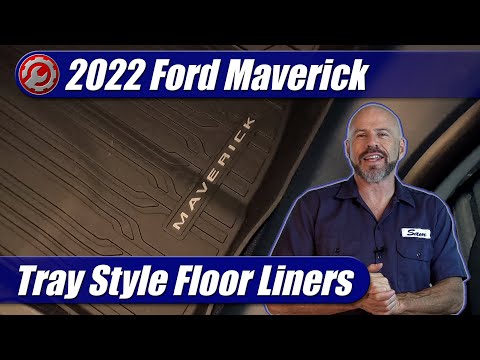 2022-2025 Ford Maverick: Tray Style Floor Liners Unboxing & Install