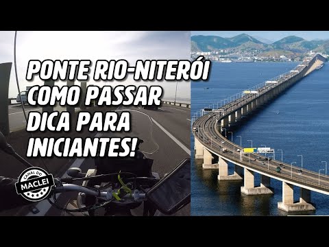 TENERE 250 ON THE RIO-NITERÓI BRIDGE, TIPS ON HOW TO CROSS IT!
