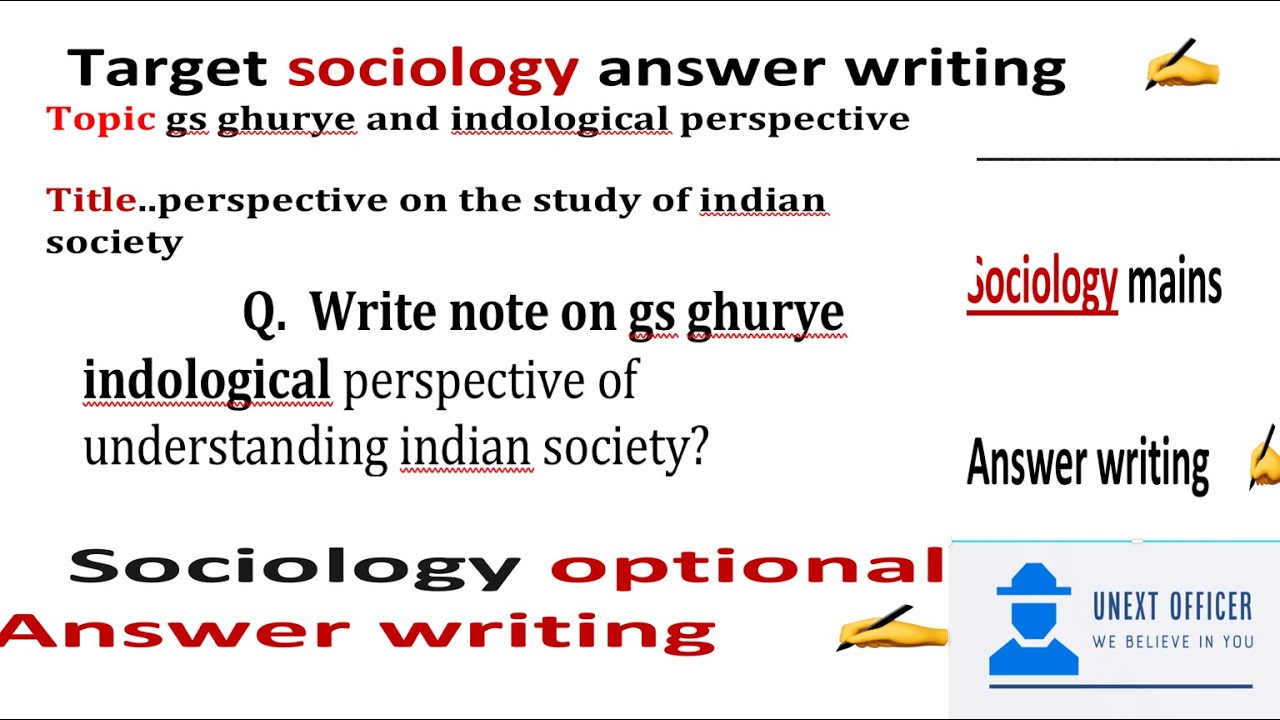 gs ghurye indological perspective of understanding indian society |ghurye & indological perspective
