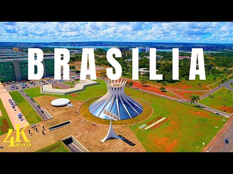 Brasilia   Brazil 🇧🇷 in 4k UHD | Drone Footage