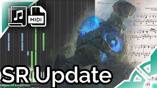 Tales of the Rift (Login Screen ver.) - League of Legends Synthesia Piano Tutorial