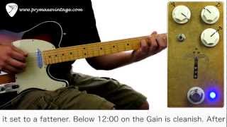 Video thumbnail for JHS Pedals Morning Glory Ovedrive by Prymaxe