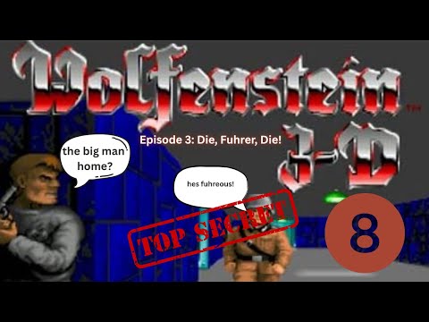 Wolfenstein 3D (1992) - Episode 3: Die, Fuhrer, Die! - E3F10 - secret level