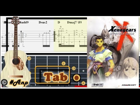 Guitar Tab - My Village Is Number One (Xenogears) OST Fingerstyle Tutorial Sheet Lesson #Anp
