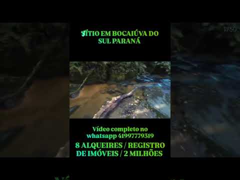 Sítio em Bocaiúva do Sul 41997779319