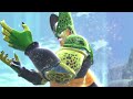 Cell Gets Punched In The ASS By Bulma And Then Dies