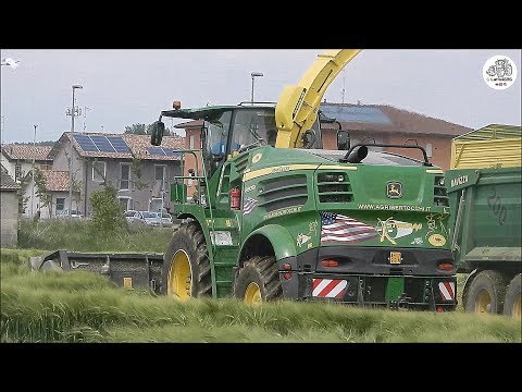 JD 8800i XStream + DOMAI MPD 612 - Agromeccanica Negroni - Barley silage 2019