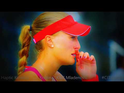 Kristina "Kiki" Mladenovic - super slow motion serve  2017 [Full HD 1080p]