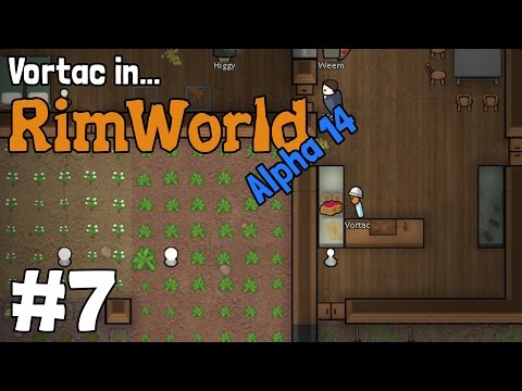RimWorld - Alpha 14 Let's Play Gameplay - Low Food