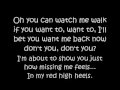 Red High Heels Kellie Pickler with lyrics