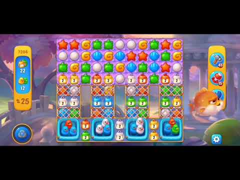 Fishdom 7204 Hard Level - NO 💣🧨💥