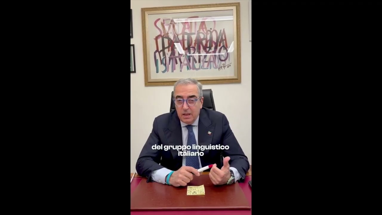 GASPARRI: "SMENTITE LE CASSANDRE: LA DESTRA AL GOVERNO DIFENDE BOLZANO E LE MINORANZE"