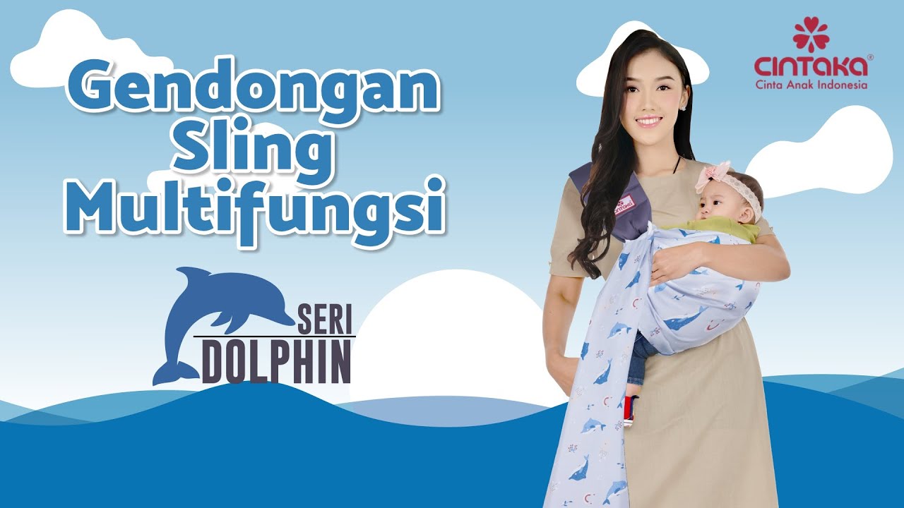 Gendongan Sling Multifungsi Dolphin Series CBG3743