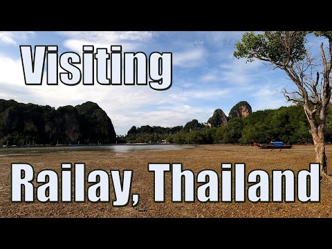 🌴🌴🌴 Taking a Look Around Railay with Sunisa in 🏊‍♂️ Krabi, Thailand ☀️☀️☀️