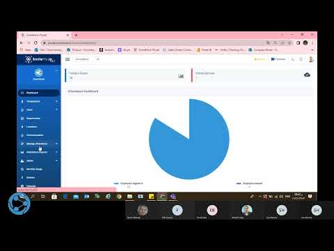 FaceGraph Attendance Tracking & Temperature measurement Webinar-2 Attendance  for workplaces