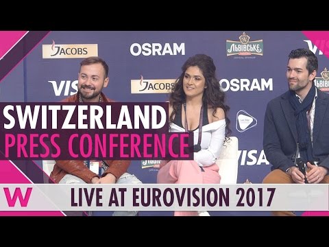 Switzerland Press Conference — Timebelle "Apollo" Eurovision 2017 | wiwibloggs
