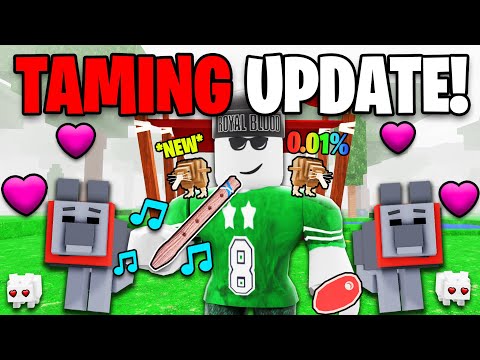 The TAMING Update Is INSANE in 99 Nights In The Forest!