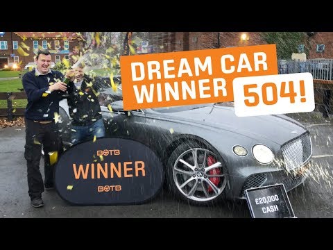 Winner! Week 49 2019 (2nd - 8th December) - Darren Godson - Bentley Continental GT W12 + £20k