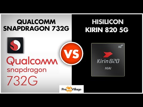 HiSilicon Kirin 820 vs Qualcomm Snapdragon 732G 🔥 | Which is better? | Snapdragon 732G vs Kirin 820 Video