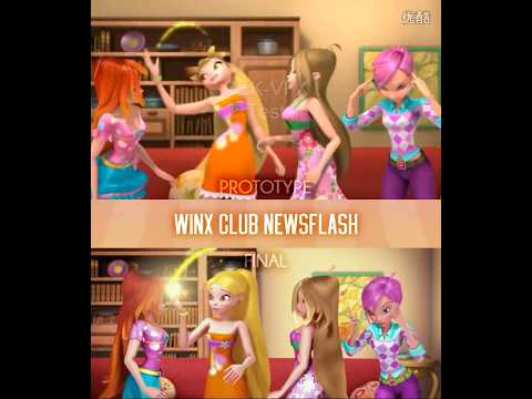 3D Magical Adventure PROTOTYPE VS FINAL! (Comparison) #WinxClub #Shorts