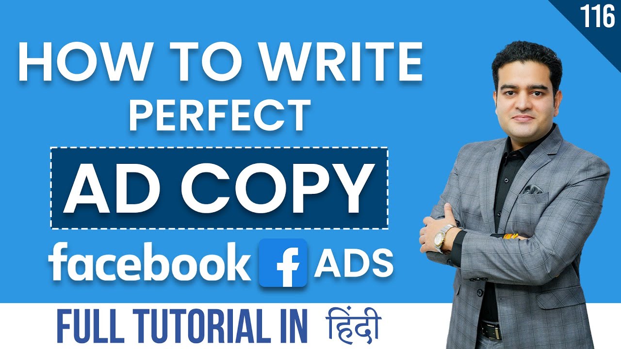 How to Write AD Copy for Facebook Ads | Primary Text, Headlines, Description | #facebookadscourse