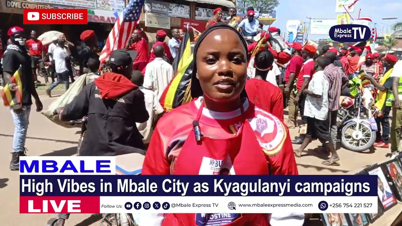 High vibes as Bobi Wine Campaigns in Mbale City 