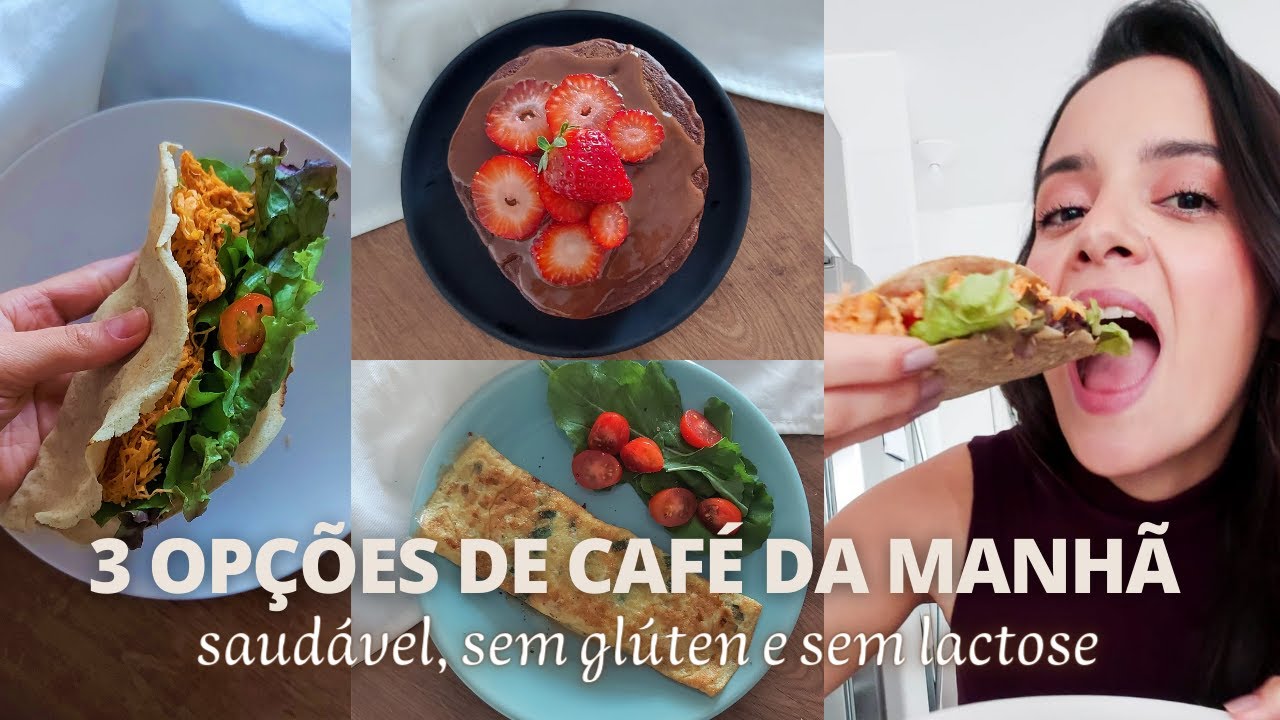 Watch Now 3 OPÇÕES DE CAFÉ DA MANHÃ - Saudável, sem GLÚTEN e sem LACTOSE. Receitas práticas e rápidas. 3 OPÇÕES DE CAFÉ DA MANHÃ - Saudável, sem GLÚTEN e sem LACTOSE. Receitas práticas e rápidas.