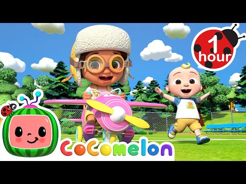 Airplane Song + More Nursery Rhymes & Kids Songs - CoComelon