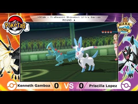 Priscilla Lopez VS Kenneth Gamboa - RONDA 1 VGC19 MidSeason Showdown Ultra Series